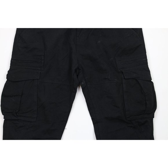 Vintage 90s Marithe Francois Girbaud Mens 42x34 Regular Fit Strap Cargo Pants - Picture 3 of 13